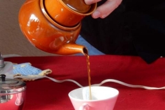 Koffie lekker bakkie koffie in de Museumwoning