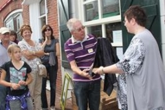 Overhandiging kunstwerk