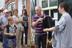 Overhandiging kunstwerk