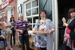 Overhandiging kunstwerk